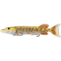 Livetarget Juvenile Pike è una soft swimbait dedicata alla pesca al luccio dotata di un aspetto e nuoto realistici che ne fanno un arma micidiale.