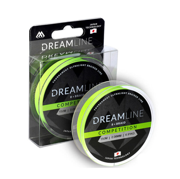 Il filo trecciato Dreamline Competition è un esempio d'innovazione che risponde alle esigenze degli angler più attenti ed esigenti.