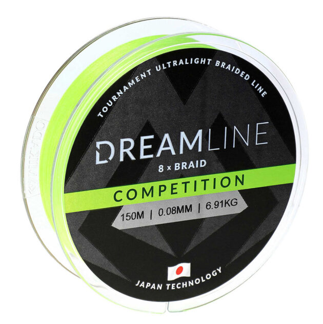Il filo trecciato Dreamline Competition è un esempio d'innovazione che risponde alle esigenze degli angler più attenti ed esigenti.