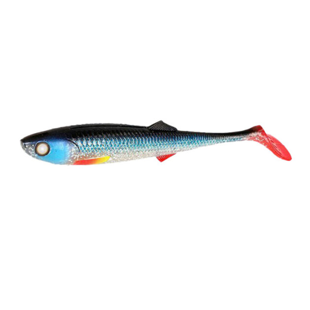 Il Mikado Sicario Cm 18 è un'esca artificiale in gomma morbida progettata per la pesca a spinning di grossi pesci predatori come lucci, sandre e siluri.