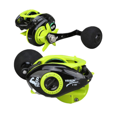 L'X6X Mulinello Slow Pitch/Vertical Vision Cast D 200 è un mulinello low profile progettato specificamente per le tecniche di pesca verticale e slow pitch.