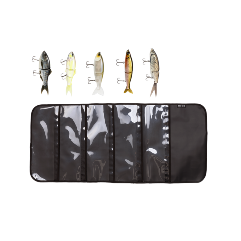La Big One Sacca Porta Esche WRAP Monster Bait è un accessorio indispensabile per i fanatici della pesca con esche rigide e swimbait.