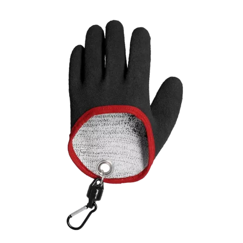 Il guanto Mikado Glove - For Landing Fish è un accessorio indispensabile per proteggere le mani durante la fase di slamatura e rilascio dei pesci.
