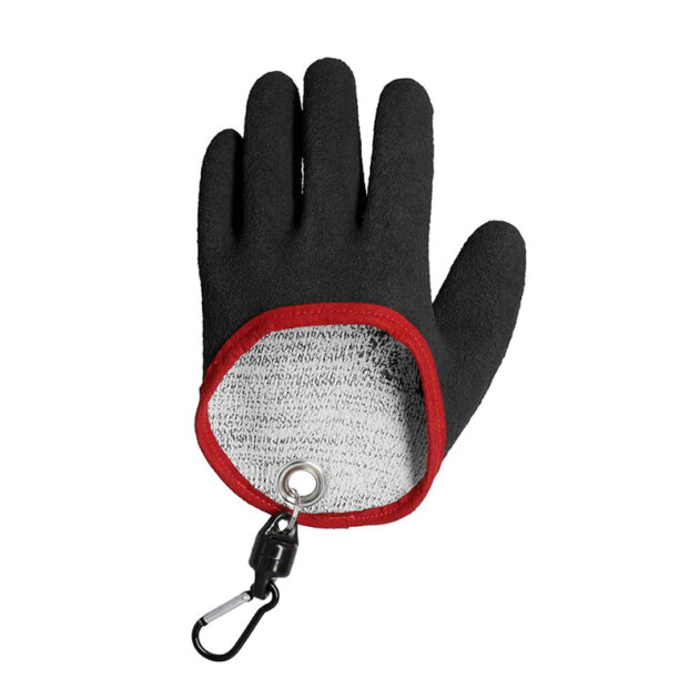 Il guanto Mikado Glove - For Landing Fish è un accessorio indispensabile per proteggere le mani durante la fase di slamatura e rilascio dei pesci.