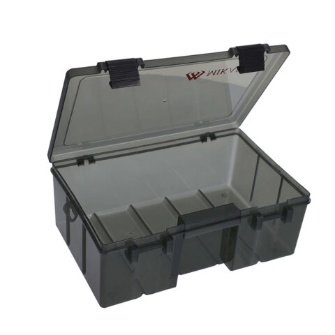 La Mikado Lure Box Without Compartments rappresenta un'opzione pratica per pescatori che cercano un contenitore per riporre le loro esche artificiali.