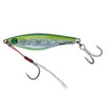 Il Molix Jugulo Wide Casting Jig 10 gr ha un corpo slargato e appiattito, che gli conferisce un'azione di caduta lenta e un nuoto erratico e naturale.