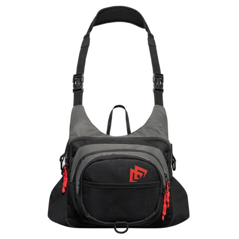 Un altro punto di forza del Mikado Bag Chest Pack è il suo look moderno e tecnico, pensato non solo per la funzionalità, ma anche per soddisfare l’occhio del pescatore attento allo stile.