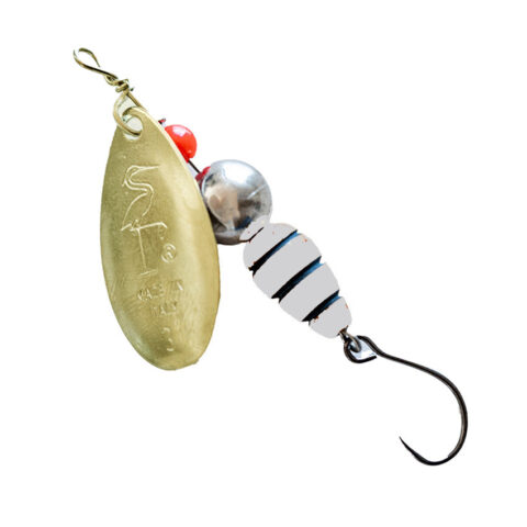 Scegli Heron Vespa White/Gold Gr 12 e porta la tua pesca a spinning alla trota verso nuovi traguardi, con prestazioni eccellenti e un’anima sportiva